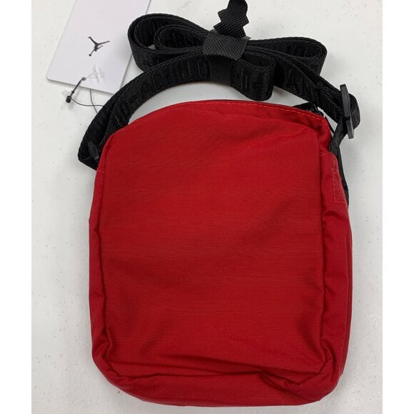 Air Jordan Crossbody Bag Unisex Airborne Festival Gym Red 9A0631 O/S Nike Small - Picture 5 of 6